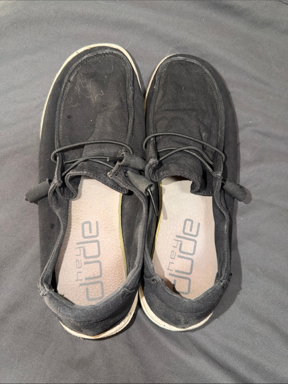 Women’s 10, Wendy’s Heydudes Black